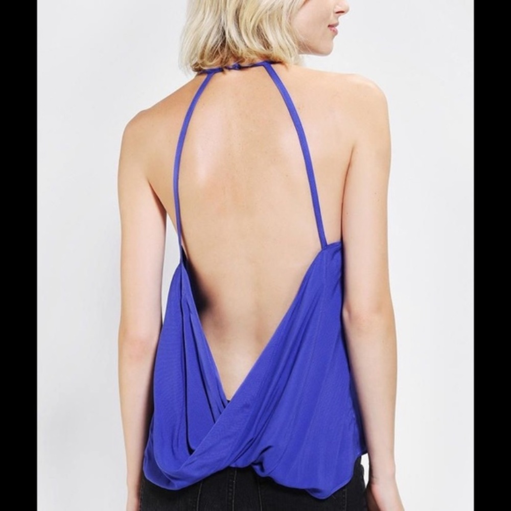 Silence + Noise Backless Tank Top